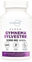 Typ 0 Čistá Gymnema Sylvestre Kapsle (120 Servings, 3,500 MG Ekvivalentní per Serving) - Non- GMO, gluten zdarma