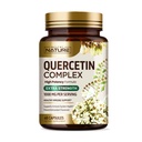 Postaven přírodou Quercetin 1000mg - High potency Quercetin Dihydrátu Antioxidant Flavonoid - Imunitní, Respirační a alergická podpora - Non- GMO, gluten- Free - 60 Veggie Kapsle