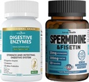 800mg trávicí enzymy pro muže a ženy + Spermidin & Fisetin dodatek - 20mg 98% Spermidin 3HCL