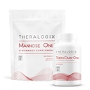 Theralogix TheraCran One + Mannose One Bundle, 90 Count & 7.05 Ounce (Balení po 2)