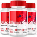 (3 Pack) Glucobio Kapsle, Gluco Bio Advanced Glyco Support Formule pilulky, Glucobio Extra doplněk síly, Glucobio přírodní složky Glycogen Podpora, Gluco Bio Glycogen Recenze (180 Kapsle)