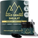 Shilajit Resin S124; 500mg High Potency, Shilajit Pure Himalayan Organic, 85 + Trace Minerals & Fulvic Acid S124; Shilajit for Energy & Immunication Support S124; Gold Class Shilajit, Shilajit for Men & Women S124; 30g