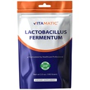 Vitamatic Lactobacillus Fermentum Probiotický prášek - stravitelná podpora zdraví - 100 gramů (3.5 OZ) - 100 porcí