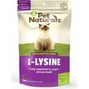 Pet Naturals Lysin pro kočky, kuřecí ochucené, 60 Žvýkaček - Imunitní a respirační podpora pro kočky - No Pheat or Corn - Vet Doporučené