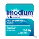 Imodium A-D Průjem Relief Caplet s Loperamid HCl, Anti- Diarrheal Medicine na pomoc při kontrole příznaků průjmu Vzhledem k akutní, Traveler 's Průjem, HSA / FSA způsobilé, 24 ct