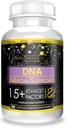 ActiF DNA Mega Support s 15 + pokročilými faktory - Non- GMO, Fast- acting, Made in USA, 60 Count