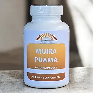 Generická Muira Puama Bark Prášek Kapsle 500 mg - 60