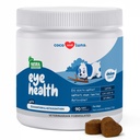 Oční podpora pro psy - 90 měkkých žvýkaček - Dog doplňky pro vize, oční vitamíny pro psy, s Cod Jaterní olej Antioxidant, Dog Omega dodatek, Omega 3 EPA a DHA mastné kyseliny.