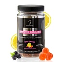 Imunitní gumy - Sambucus Elderberry - Vitamin C & D - Zinek - Uložit své dny nemoci - Děti & Dospělí - Bezpečný věk 4 & Up - Nano Koloidní stříbro - Gluten & Želatina Volný Non- GMO - Berry Lemonade - 60 Počet