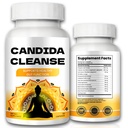Candida Cleanse - Gut & Colon Support, Advanced Formule - Oregano Leaf, Wormwood, Black Walnut, Capyl Acid