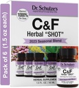 Dr. Schulze 's Herbal Shot 124; Organický extrakt 124; Gluten- Free & Non-GMO pro podporu imunitního systému 124; Celkem 9 Fl. Oz. 124; 6 Služeb