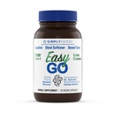 Dr. Schulze 's Easy GO Bowel Mover - Vyhovuje Gentle Laxative, Colon Toner & Stool Softtener CLAS124; 100% Plant Natural Bowel Cleanse - Promotes Regular & Complete Bowel Movements - 50 Count Vegan