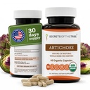 Tajemství kmenového Artichode 60 Kapsle, 1000 mg, Artichak (Cynara scolymus) Sušený list (60 Kapsle)