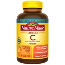 Příroda Vyrobeno Extra síla Dávkování Žvýkací vitamin C 1000 mg na porci, Vitamin C Žvýkací dietní dodatek pro imunitní podporu, 90 Tablety, 45 Day Supply