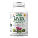 ANDREW LESSMAN Játra Anti- Oxidant Extrakty 30 Kapsle - Podporuje tvrdé-pracovní tkáně jater, podporuje optimální zdraví a funkce jater. Výtažky z mléčného bodláku, kurkumy a artyčoků