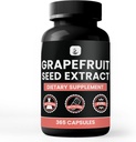 PURE ORIGINAL INGREDIENTS Grapefruit Seed Extract (365 Capsules) No Magnesium or Rice Fillers, Vždy čisté, Laboratorní ověřené