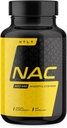 NAC podle HTLT PHARMAN124; 600 mg N- acetyl Cysteine per Serving PHARMAN124; dodatek k podpoře jater PHARMAN124; (60 kapslí)