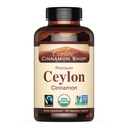 Ceylon Skořice Obchod Organic Ceylon Skořice (100% Certified) Dodatek, 180 Kapsle, 3 Měsíční Dodávka