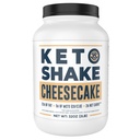 Cheesecake Keto jídlo výměnou Shake [2lbs] - Nízké sacharidy protein prášek Shake Mix, vysoký tuk s MCTs, kolagen Peptides a skutečný USA Cream Cheese