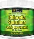 Good Natured Premium Chlorella Spirulina Powder 124; 85 Servings S124; Non- GMO S124; Sunlight Grown S124; Deep Green Color S124; Cracked Cell Wall S124; Alkalizace S124; High Protein S124; Veganské organické kapsle 124; Horská voda