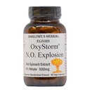 Barlowe 's Herbal Elixirs OXYSTORM ® N.O. Explosion CLAS124; Red Spinach Extract 9% CLAS124; Natural Nitric Oxide Booster CLAS124; 500mg per Capsule CLAS124; 60 Vegan Capsules CLAS124; No Oxalates, Stearate- Free, Glass Bottled