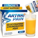 Arthripain - Joint Support Cartilage Repair - Klinicky testovaný Joint Juice - Ligament Relief Support - Glucosamine Chondroitin MSM - Ošetření kyčlí - Sugar- Free - Made in US - 15ct