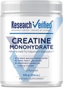 Výzkum ověřený monohydrát kreatu - podpora optimálního růstu svalů, zvýšení výkonnosti - 5000mg monohydrát kreatu - BioPerine - 60 Služeb - Neochucené - Vegan