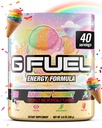 G Palivo Rainbow Sherbet Energy Drink Powder, Pre Workout Caffeine Mix for Gaming, Cukr Free Focus Amino, Vitamin + Antioxidanty, 9.9oz (Rainbow Sherbet, 40 Služeb)