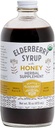 Sirup se syrovým medem - Delicious, gluten- Free Bylinný dodatek s potenciálními imunitními výhodami vyrobenými pouze z organických složek v malých dávkách v USA - 16oz