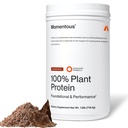 Momentous Vegan Protein Powder - 20 g Plant- Based Protein - NSF Certified for Sport - Gluten- Free - Non- GMO - 22 Služení pro základní každodenní použití - Čokoláda