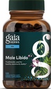 Gaia Byliny Muž Libido - Bylinný dodatek s pilou Palmetto, Horny Kozí Tráva, Maca & Oves - Podporuje Stamina, Vitality & Hormon Balance pro muže - 120 Vegan Tekuté Phyto- Kapsle (30- Day Supply)