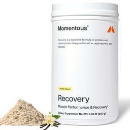 Momentous Recovery Grass- Fed syrovátkový prášek - 20 g Post- Workout syrovátkový izolát protein - NSF Certified for Sport - Gluten- Free - 15 Servings - Vanilla - Balíček květen Vary