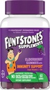 Flintstones Vitamíny Elderberry Gummies pro děti s podporou imunity od vitaminu C & zinku, Imunitní podpora Gummies, Multivitamin pro děti, gluten zdarma, 60 Počet
