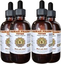Thyme Liquid Extract, Organic Thymus Vulgaris, tinktura, bylinný dodatek, Hawaii Pharm, Made in USA, 4x4 fl.oz