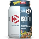 Dymatize x Fruity Pebbles ISO100 syrovátkový prášek izolát, 25 g proteinu, 20 porcí, 5.5g BCAA, 120 Cal., gluten zdarma, 1g tuku, 1g cukru, 2g karbu (24 porcí)