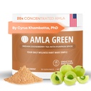 Amla Powder Superfood dodatek s dýňová koření, 20x Ultra koncentrovaná Amla, Made with Cinnamon, Ginger, Nutmeg, Cloves, Allspice, Cardamom, Indian Gooseberry, Pumpkin Spice, 30 Služení