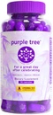 purple tree Post- Celebration Wellness PHARMA124; Podpora jater, Tělesný doplňovač, Rapid Hydration PHARMA124; Dihydromyricetin DHM, Mléko Thistle, Elektrolyty, Vitamin B, Willow Bark, Quercetin (90 pilulek)