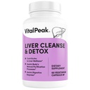 Detox a opravy jater - dodatek pro podporu zdraví jater - s mléčným bodlákem, berberínem, práškem z řepy, kurkumou, zázvorem, kořen pampelišky, artyčok, extrakt ze zrno a více - 60 Kapsle
