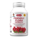 ANDREW LESSMAN Friendly Flora Probiotic 180 Kapsle - 10 miliard CFU, Komplexní míchání pěti probiotických proužků, Výkonná imunitní a stravitelná podpora. Probiotika pro ženy nebo muže