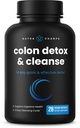 NutraChamps Colon Cleanse & Detox pro hubnutí [14 Day Quick Cleanser] Safe & Effective Formule s Probiotic & Digestive Enzymy pro zmírnění zácpy