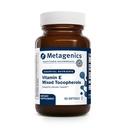 Metagenika Vitamin E Smíšené Tokoferoly - Vysoká potence Antioxidant Dodatek s Alpha & Gamma Tokoferoly - Podporuje srdce, imunitní a buněčné zdraví - Non- GMO, gluten- Free - 60 Softgels