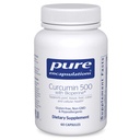 Čisté enkapsulace Kurkumin 500 s bioperin - Antioxidant dodatek k podpoře spojky, tkáně, játra, kolon a buněčné zdraví * - s kurkumin kurkumin a bioperin - 60 Kapsle