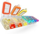 BEXEEN Týdenní medicína Pill Organizátor Vodotěsný 7 den Velký Pill Box Denní Pill Pouzdro Roztomilý Vitamin Pořadatel Přenosný Pill Kontejner Travel Pills Holder XL Dodatek Medikace Dispenser Jeden denně