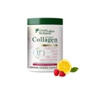 Velká jezera Wellness Beauty Boost Advanced Collagen Peptides Powder with Hyaluronic acid, Biotin, Vitamin C - Skin Elasticity and Hydration - Raspberry Lemonade Flavor - Non- GMO, Keto, Kosher - 8 oz