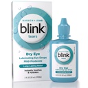 BLINK Slzy Lubrikační oční kapky, Moisturizing & Soothing pro Mírné na mírné suché oči, s Hyaluronate, Reduces Discomfort, Long- Lasting Hydration, Soothes & Moisturizes, 1 Fl Oz