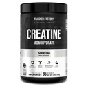 Jacked Factory Creatine Monohydrát Powder 425g - 5g Denní Creatine dodatek pro muže a ženy, Vegan- Friendly, Third- Party Testováno - 85 Služebnictvo, Neochucené