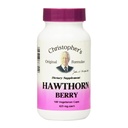 Christopher 's Original Installas Hawthorn Berry Kapsle, Bylinný dodatek pro srdce a kardiovaskulární Wellness, 100 Kapsle