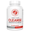 Silver Fern Cleanse - Daily Gut - 1 lahvička - 120 Kapsle - 30 Day Supply - Imunoglobulin G, A & M - (IgG, IGA, IgM) - Postbiotic
