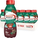 Premier Protein Shake, Limited Edition Winter Mint Chocolate, 30g Protein, 1g Cukr, 24 Vitamíny & Minerály, Nutrients na podporu imunitního zdraví, 11.5 oz, 12 Pack