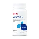 GNC vitamín E 200mg dodatek, podporuje zdravý kardiovaskulární systém, 100 Služeb